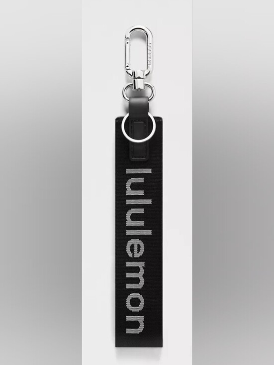 lululemon athletica Accessories - Lululemon Never Lost Keychain Black And White, New
